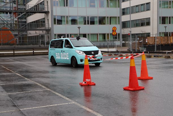 Keolis test op afstand bestuurbare, autonome  minibus