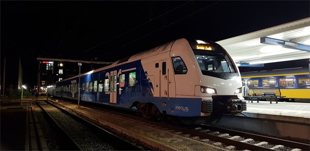 Nachttrein blijft voorlopig rijden op traject Zwolle-Enschede